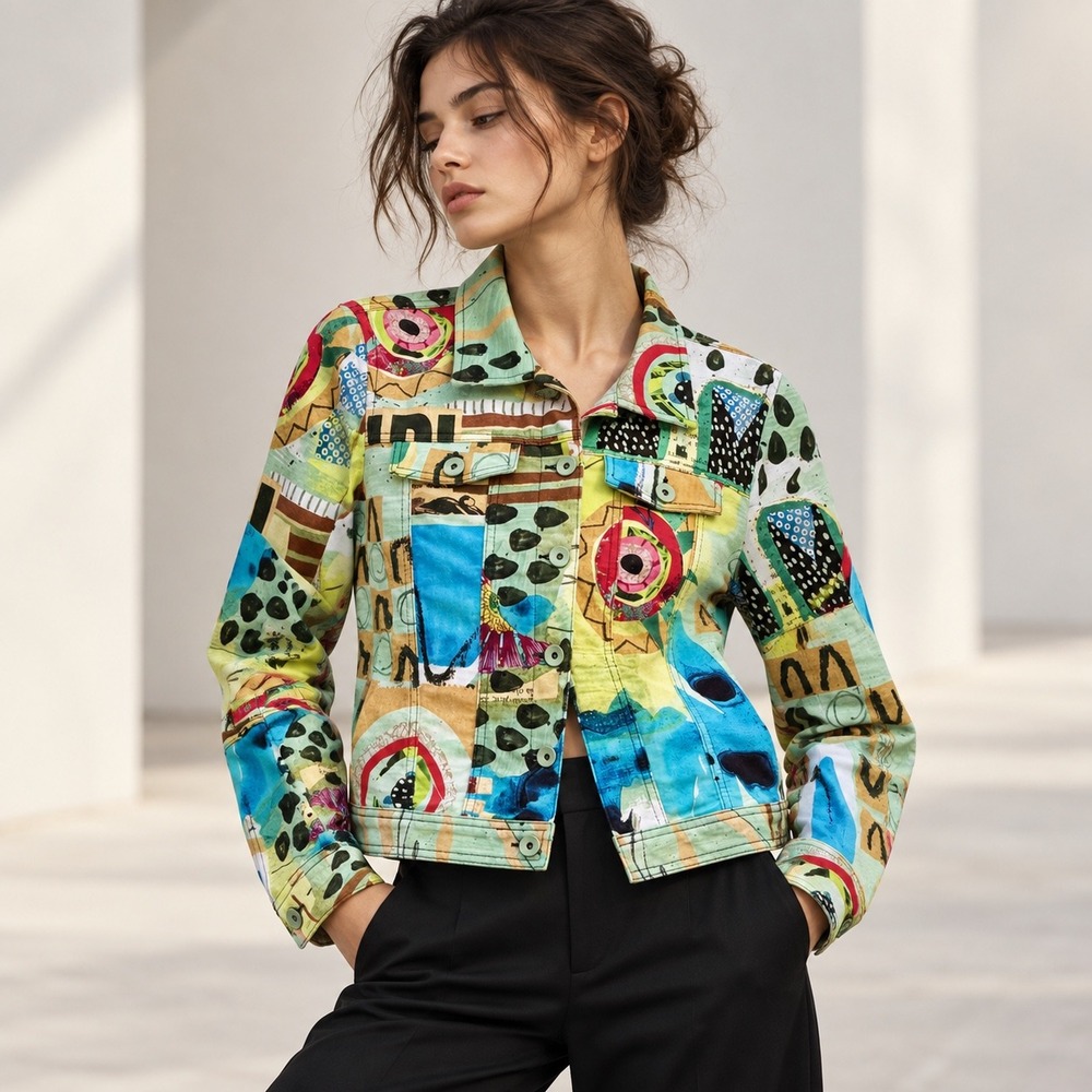 Dolcezza Simply Art No 286 Jacket M Chantal Poirier Eclectic Maximalist Art Girl